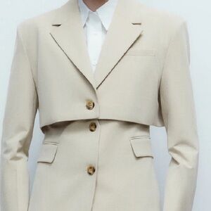 Elegant Cream Blazer